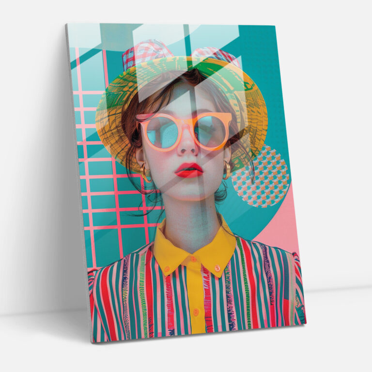 Popart Style Modern Art - Popart, Glass Art, Popart Style, Glass Print