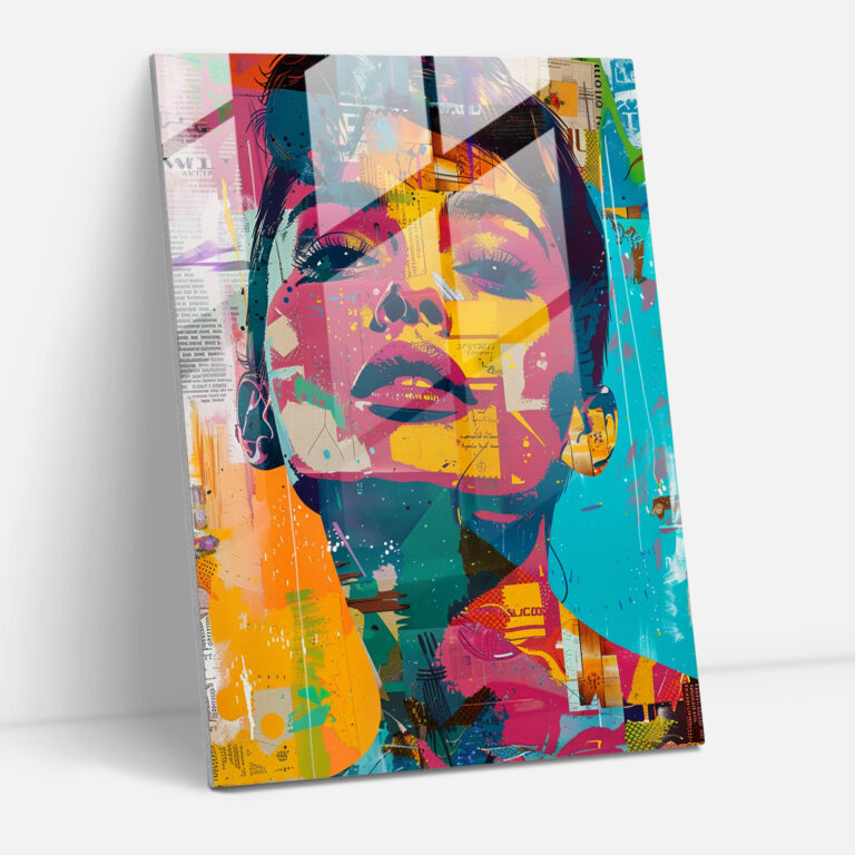 Popart Style Home Decoration - Popart, Glass Art, Modern Art, Wall Decoration