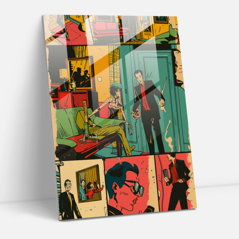 Popart Style Wall Decoration - Popart, Wall Decoration, Glass Art, Modern Art