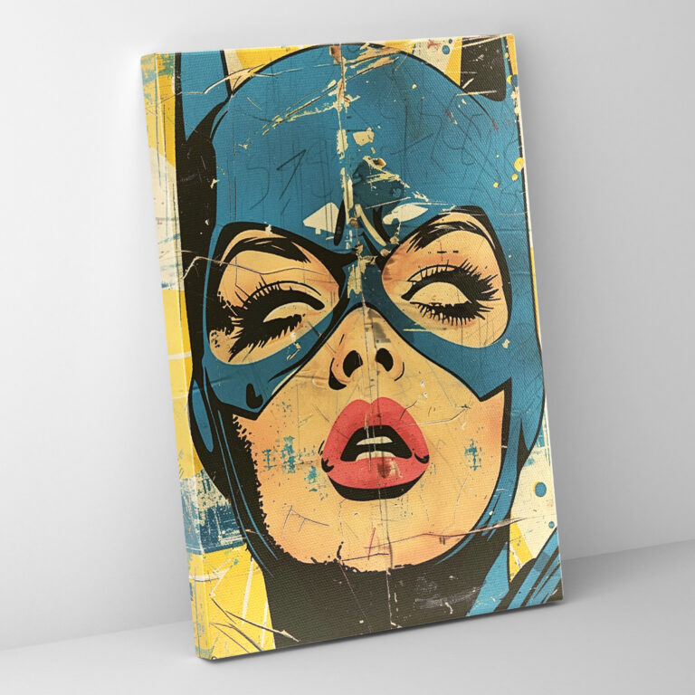 Popart Style Comic Book Covers Canvas Print - Popart, Canvas Wall Art, Home Decoration, Canvas