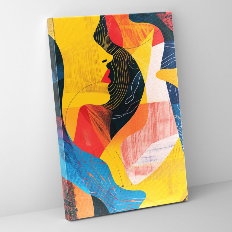Popart Style Canvas Print - Popart, Home Decoration, Canvas Wall Art, Wall Decoration