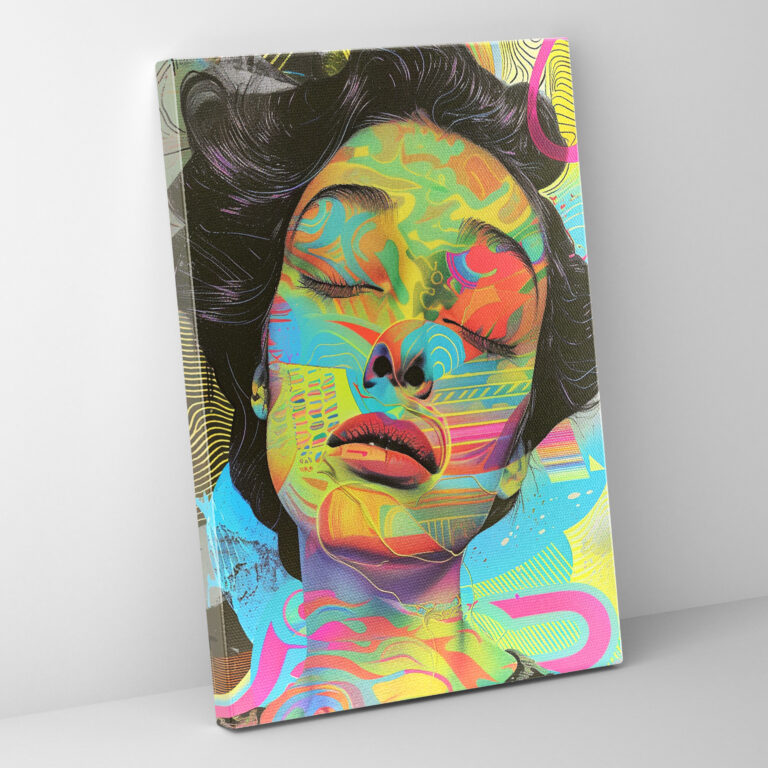 Popart Style Canvas Print - Popart, Canvas Wall Art, Home Decoration, Wall Art