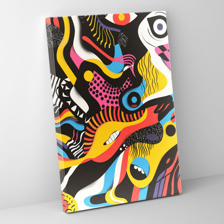 Popart Style Wall Decoration - Popart, Popart Style, Decor, Canvas Wall Art