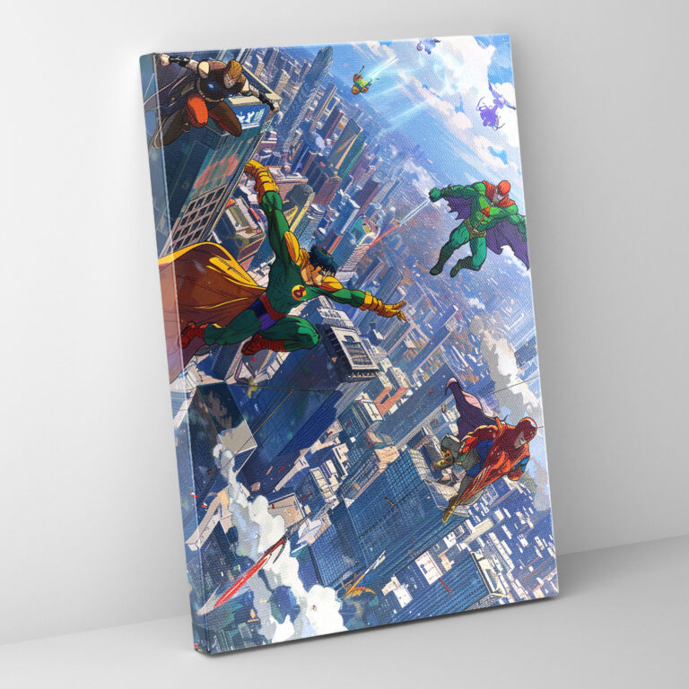 Popart Style Canvas Print - Popart, Canvas Print, Comic Strip, Popart Style