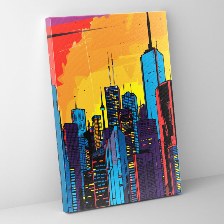 Popart Style Canvas Print - Popart, Wall Art, Wall Decoration, Canvas Print