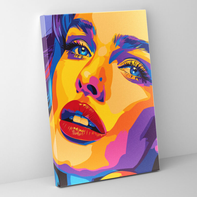 Popart Style Wall Decoration - Popart, Popart Style, Canvas Wall Art, Wall Decoration