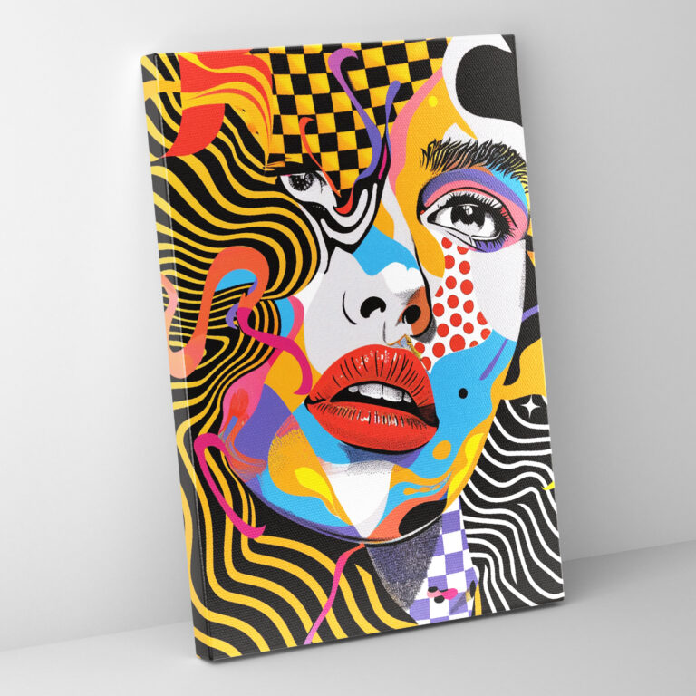 Popart Style Wall Decoration - Popart, Canvas, Popart Style, Canvas Wall Art