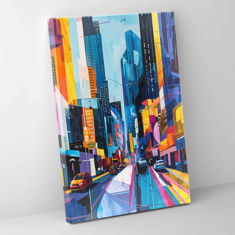 Popart Style Canvas Print - Popart, Wall Art, Wall Decoration, Bright Colors