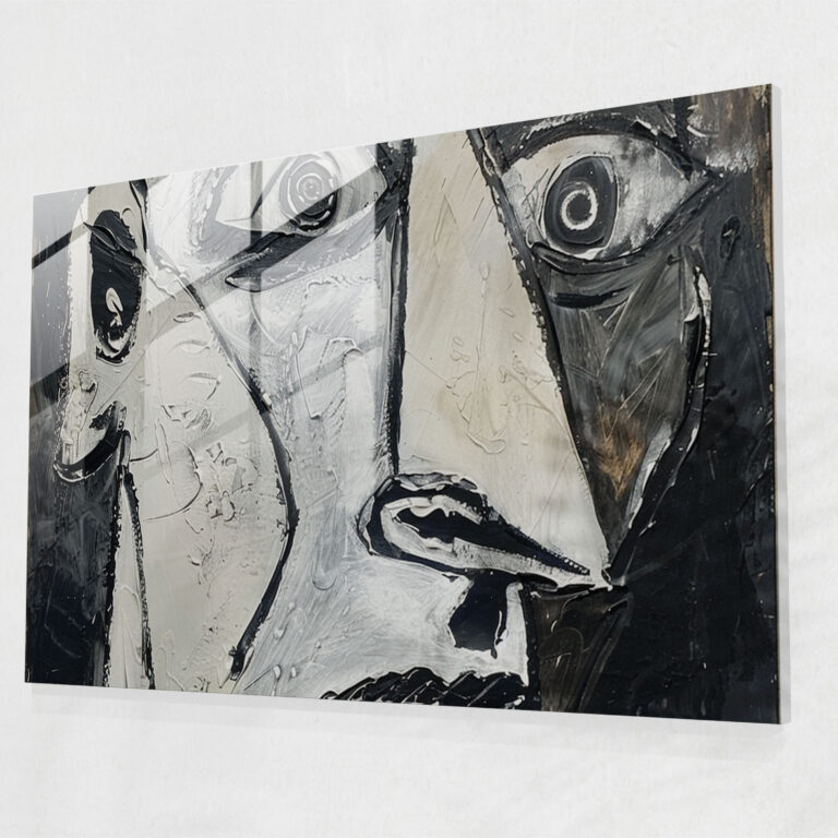 Blue Period Pablo Picasso Home Decoration - Pablo Picasso, Glass Print, Glass Wall Art, Wall Decoration
