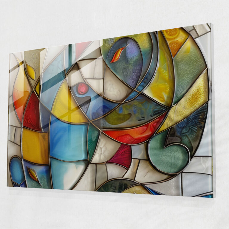 Pottery Inspired Pablo Picasso Glass Wall Art - Pablo Picasso, Glass Print, Home Decoration, Glass Art
