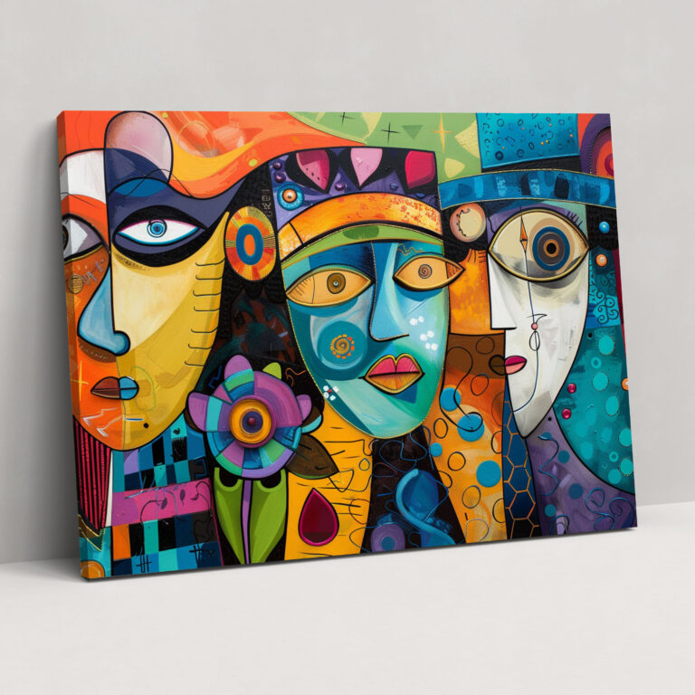 Whimsical Pablo Picasso Wall Art - Pablo Picasso, Canvas Wall Art, Wall Decoration, Pablo Picasso