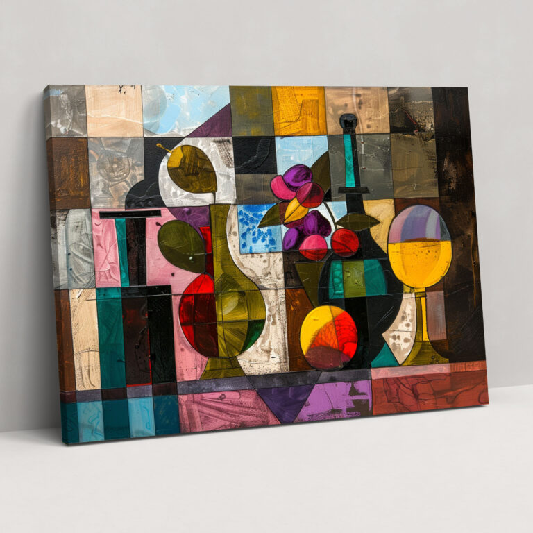 Pablo Picasso Canvas Print - Cubist Still Life - Pablo Picasso, Canvas Print, Home Decoration, Wall Art