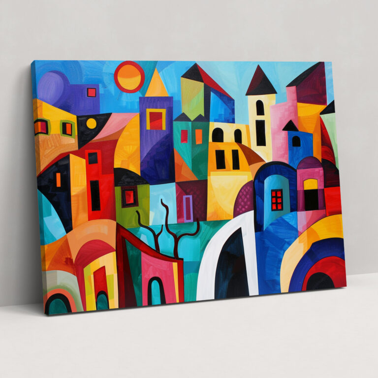 Pablo Picasso Canvas Print - Pablo Picasso, Canvas Print, Wall Decoration, Cityscape