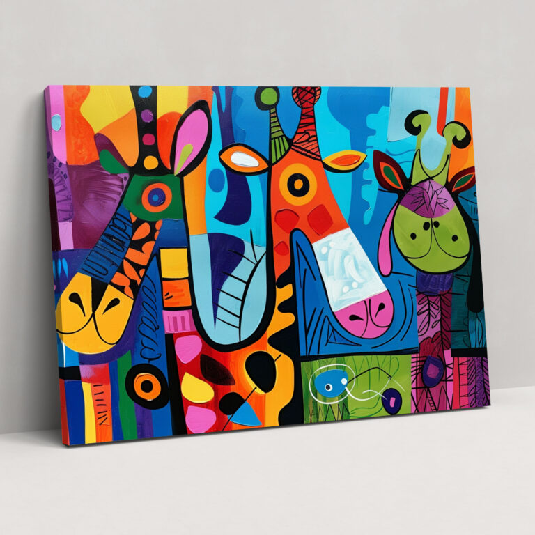 Playful Picasso Animals Wall Art - Pablo Picasso, Canvas Print, Wall Art, Home Decoration