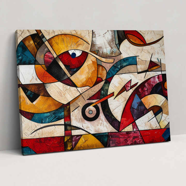 Pablo Picasso Canvas Print - Pablo Picasso, Canvas Print, Pablo Picasso, Dynamic Composition