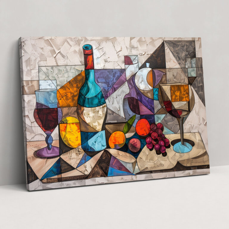 Pablo Picasso Cubist Still Life Wall Decoration - Pablo Picasso, Wall Art, Canvas, Canvas Print