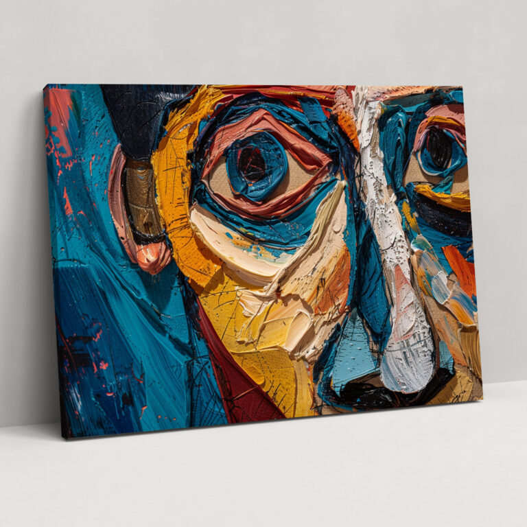 Modern Picasso Wall Art - Pablo Picasso, Home Decoration, Canvas Print, Textured Art