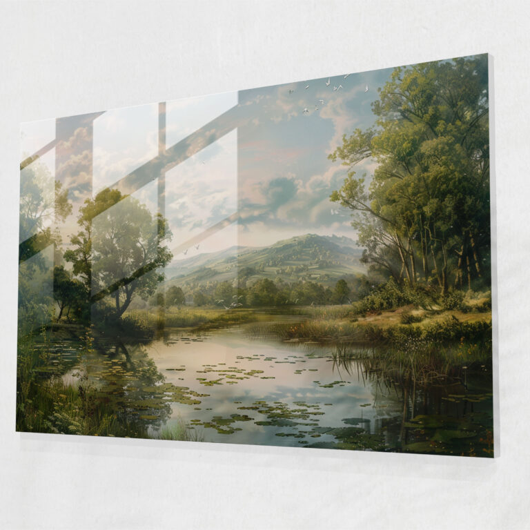 Pre-Raphaelite Brotherhood Wall Decoration - Pre-Raphaelite Brotherhood, Glass Art, Glass Print, Home Decoration