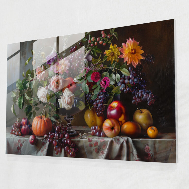 Pre-Raphaelite Brotherhood Glass Print - Elegant Still Life - Pre-Raphaelite Brotherhood, Wall Decoration, Home Decoration, Modern Art