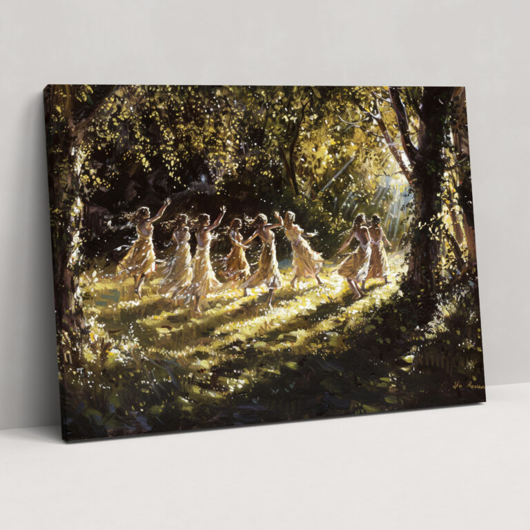 Enchanted Nymphs Wall Art - Pre-Raphaelite Brotherhood, Wall Decoration, Wall Art, Canvas
