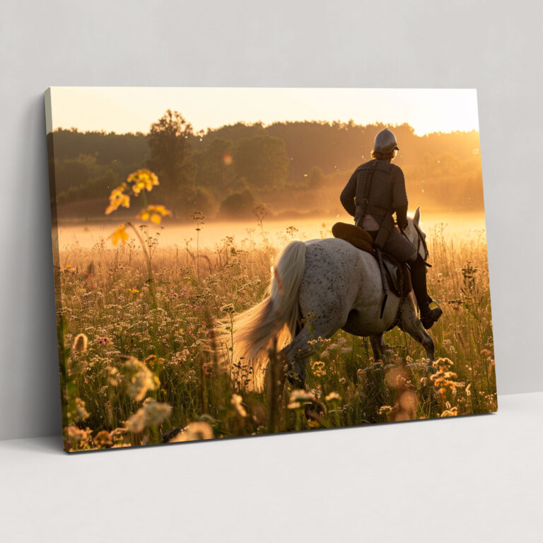 Knight's Journey Wall Decoration - Pre-Raphaelite Brotherhood, Wall Decoration, Canvas, Wall Art
