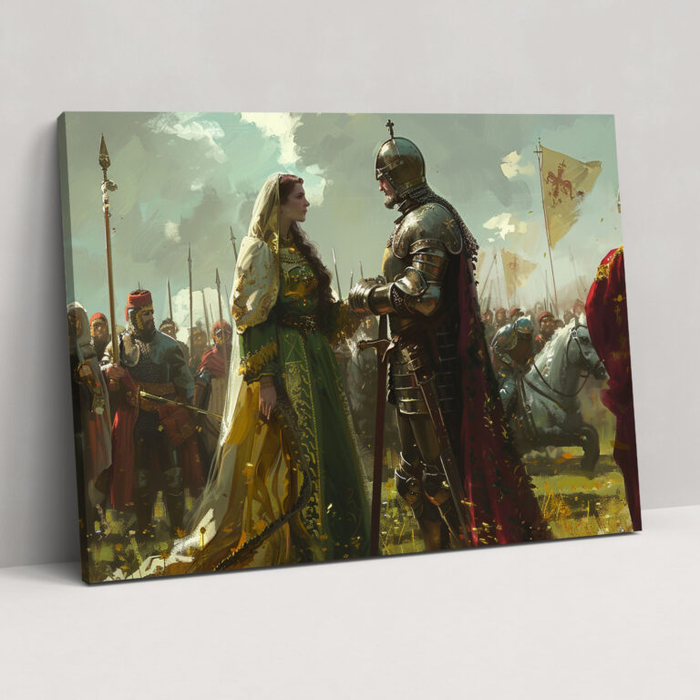 Knights In Shining Armor Wall Art - Pre-Raphaelite Brotherhood, Home Decoration, Canvas Print, Wall Decoration