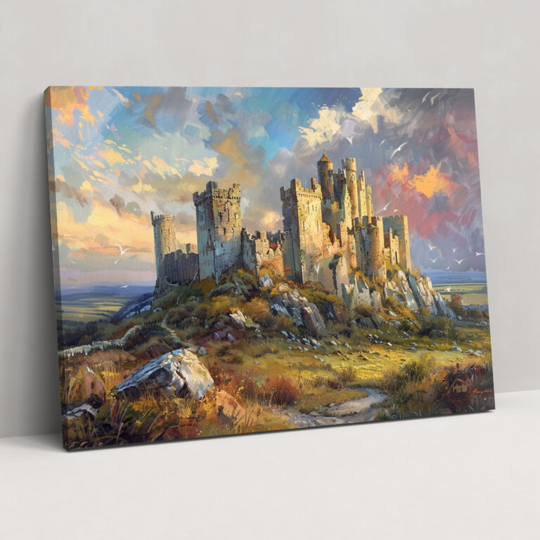 Medieval Castle Wall Decoration - Pre-Raphaelite Brotherhood, Pre-Raphaelite Brotherhood, Canvas Wall Art, Canvas