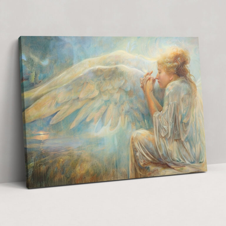 Heavenly Pre-Raphaelite Brotherhood Canvas Print - Pre-Raphaelite Brotherhood, Canvas, Canvas Wall Art, Wall Decoration