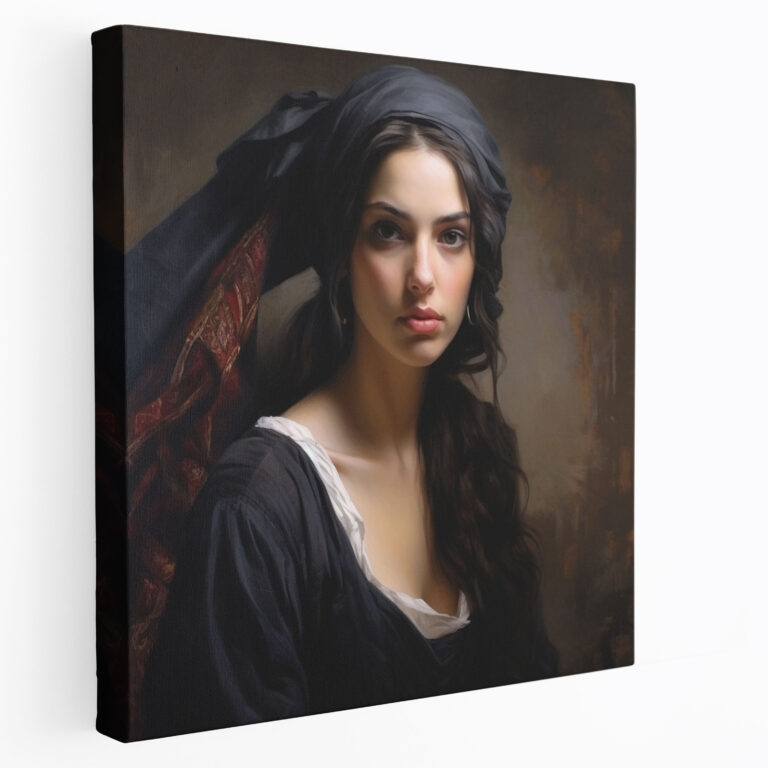 Portrait Canvas Print - Portrait, Home Decoration, Wall Decoration, Canvas