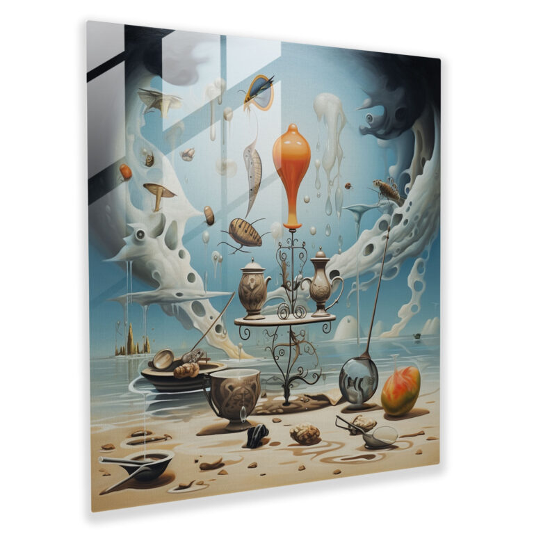Imaginative Wonders Glass Print - Portrait, Imaginary, Wall Decoration, Glass Wall Art