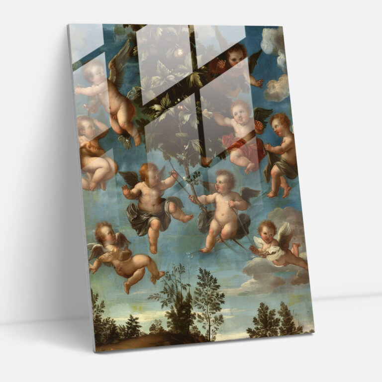 Raffaello Sanzio Glass Print - Raffaello Sanzio, Glass Art, Glass Wall Art, Glass Print