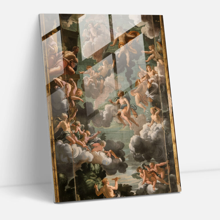 Mythological Figures Glass Wall Art - Raffaello Sanzio, Glass Wall Art, Glass Art, Home Decoration