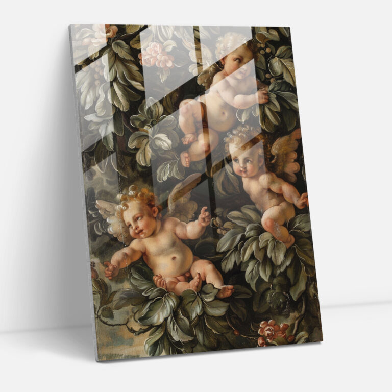 Raffaello Sanzio Glass Print Home Decoration - Raffaello Sanzio, Home Decoration, Glass Print, Raffaello Sanzio