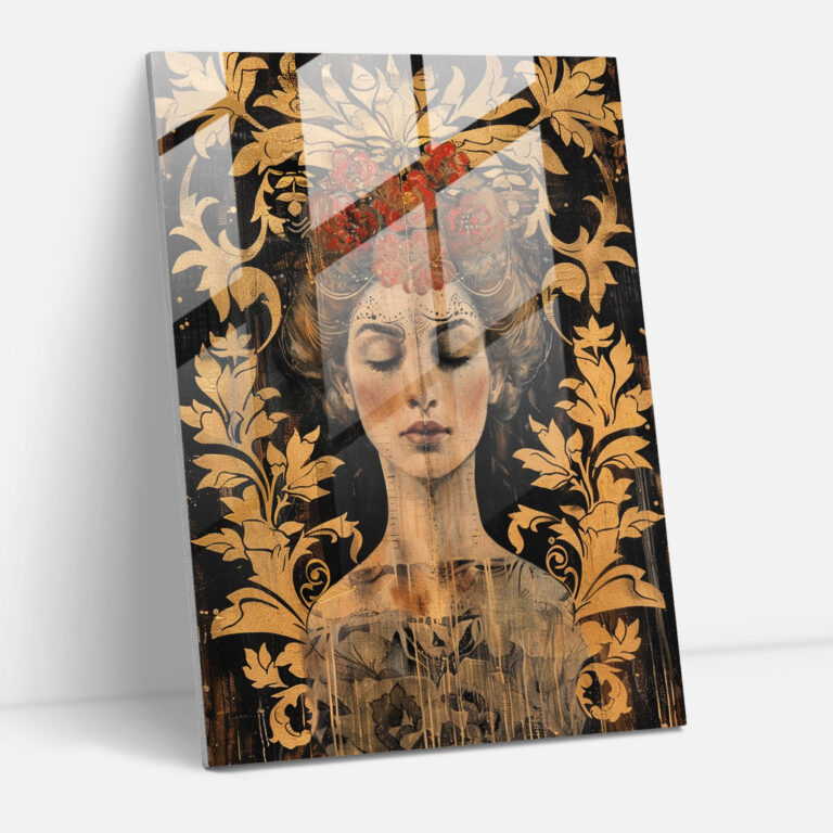 Renaissance Modern Glass Print - Raffaello Sanzio, Wall Decoration, Glass Wall Art, Glass Art