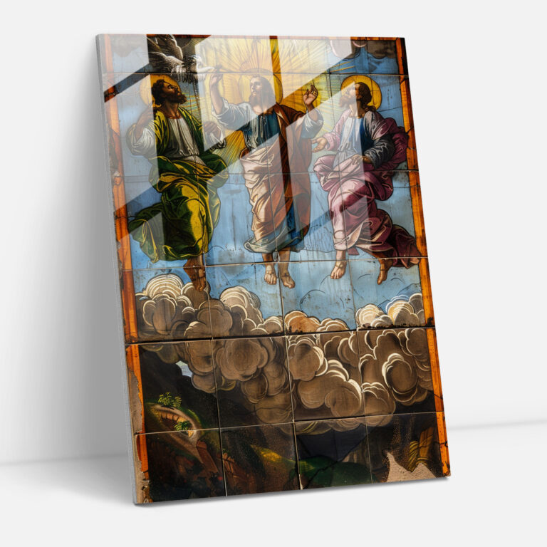Raffaello Sanzio The Transfiguration Glass Wall Art - Raffaello Sanzio, Home Decoration, Raffaello Sanzio, Glass Art