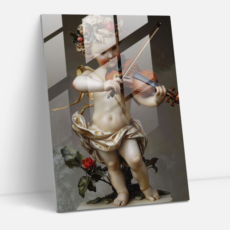 Raffaello Sanzio Glass Wall Art - Raffaello Sanzio, Glass Wall Art, Glass Art, Home Decoration