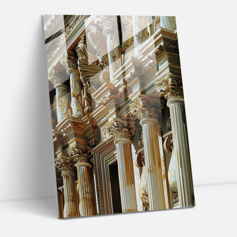 Raffaello Sanzio Wall Decoration - Raffaello Sanzio, Glass Print, Glass Art, Intricate Details