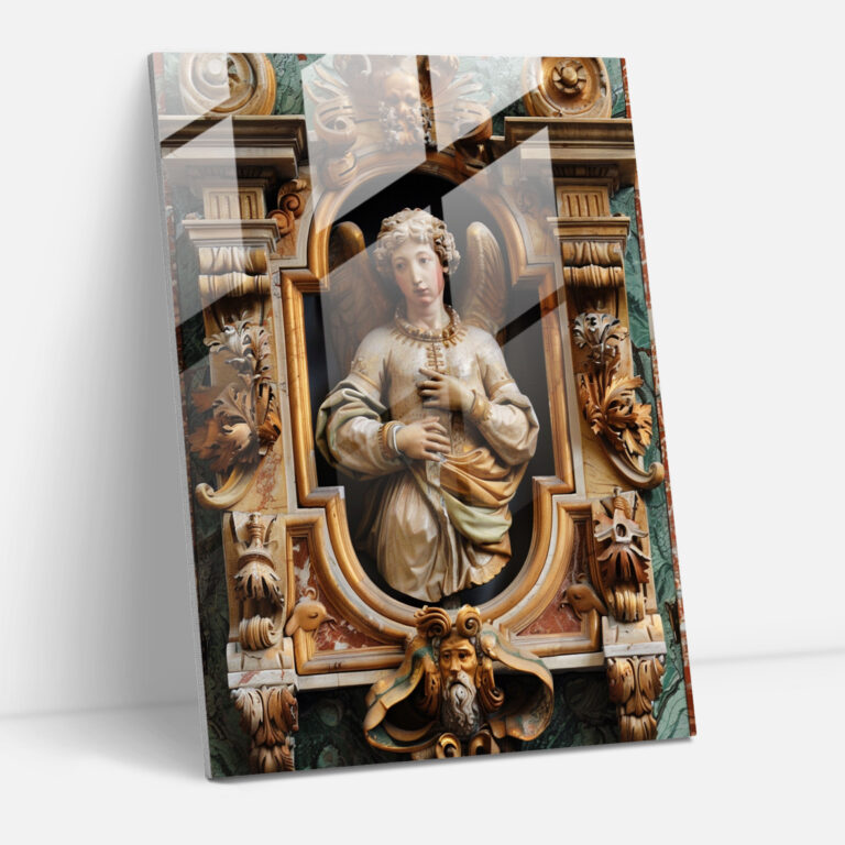 Raffaello Sanzio Historical Glass Wall Art - Raffaello Sanzio, Glass Print, Modern Art, Cultural Richness