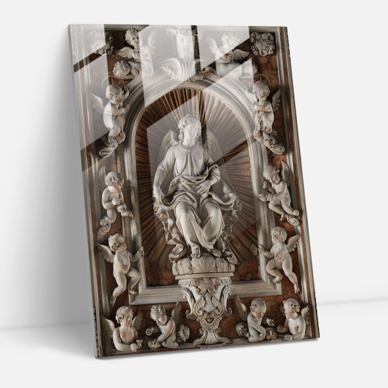 Raffaello Sanzio Glass Wall Art - Raffaello Sanzio, Glass Wall Art, Wall Decoration, Raffaello Sanzio