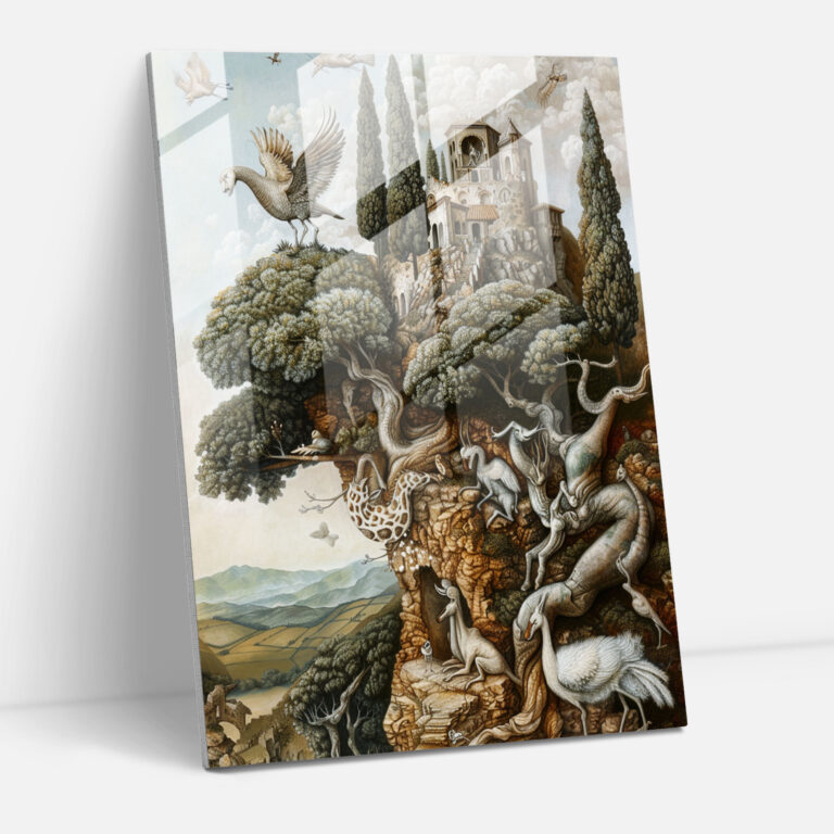 Raffaello Sanzio Home Decoration - Raffaello Sanzio, Wall Decoration, Glass Art, Home Decoration