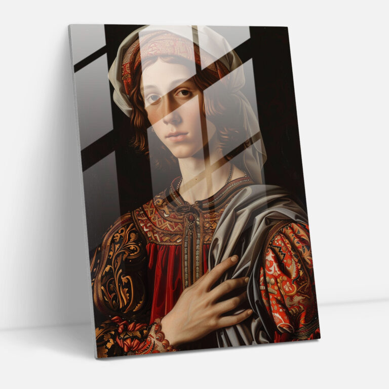 Raffaello Sanzio Glass Wall Art - Raffaello Sanzio, Home Decoration, Wall Decoration, Glass Wall Art