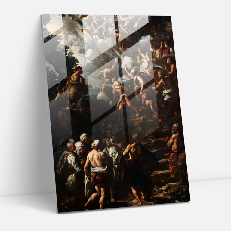 Raffaello Sanzio Glass Art - Raffaello Sanzio, Glass Art, Wall Decoration, Home Decoration