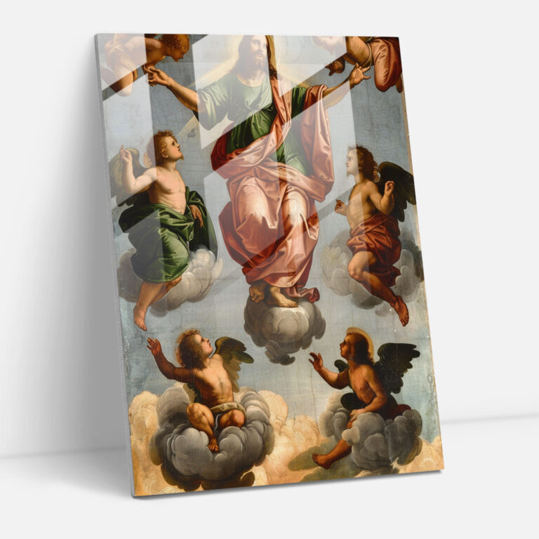 Raffaello Sanzio Home Decoration - Raffaello Sanzio, Home Decoration, Glass Wall Art, Wall Decoration