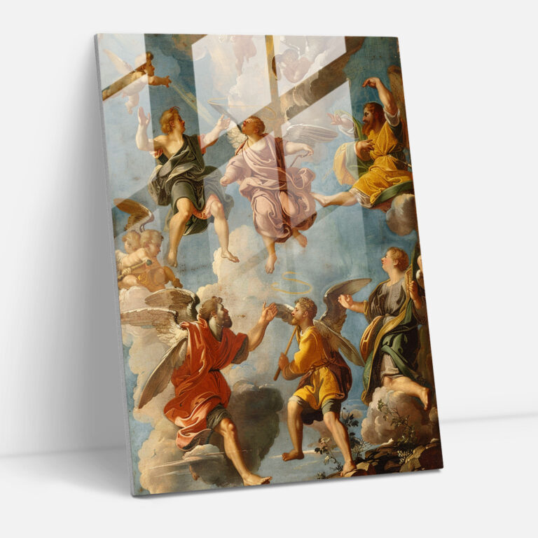 Biblical Glass Wall Art - Raffaello Sanzio, Raffaello Sanzio, Glass Art, Wall Decoration