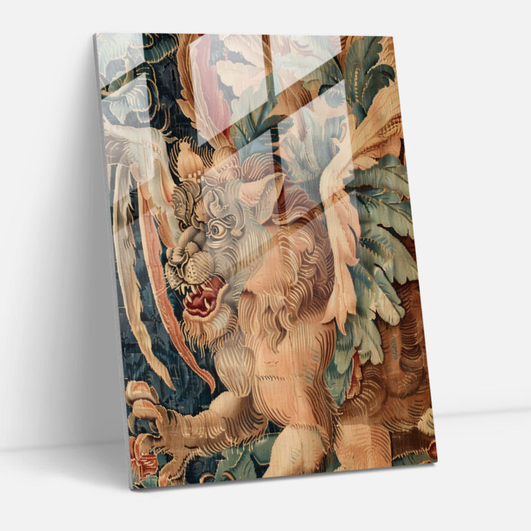 Mythological Glass Print - Raffaello Sanzio, Home Decoration, Glass Art, Raffaello Sanzio