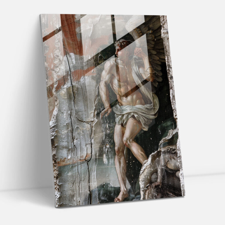 Raffaello Sanzio Home Decoration - Raffaello Sanzio, Glass Wall Art, Glass Print, Glass Art