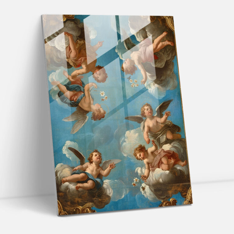 Raffaello Sanzio Glass Wall Art - Raffaello Sanzio, Home Decoration, Glass Wall Art, Glass Art