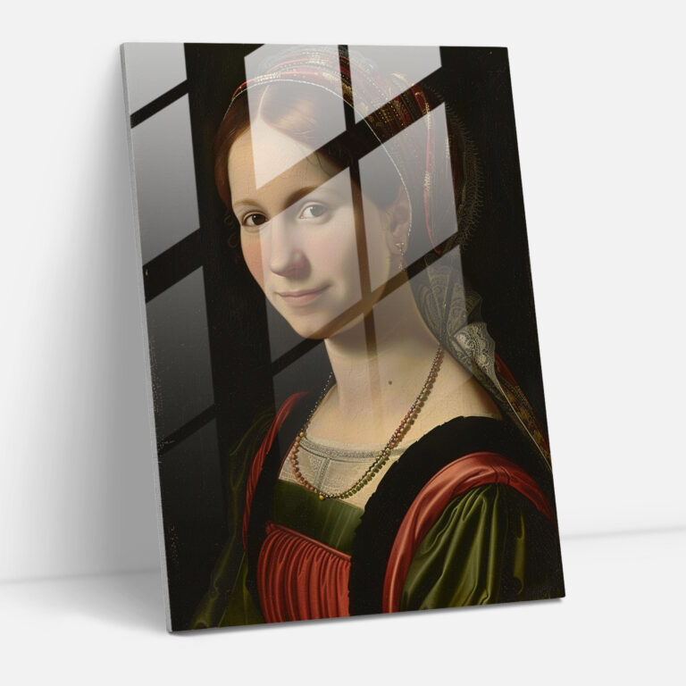 Raffaello Sanzio Elegant Glass Print - Raffaello Sanzio, Raffaello Sanzio, Wall Decoration, Glass Wall Art