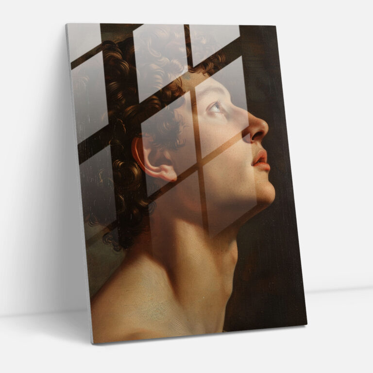 Raffaello Sanzio Glass Print Home Decoration - Raffaello Sanzio, Wall Decoration, Glass Print, Classical Art