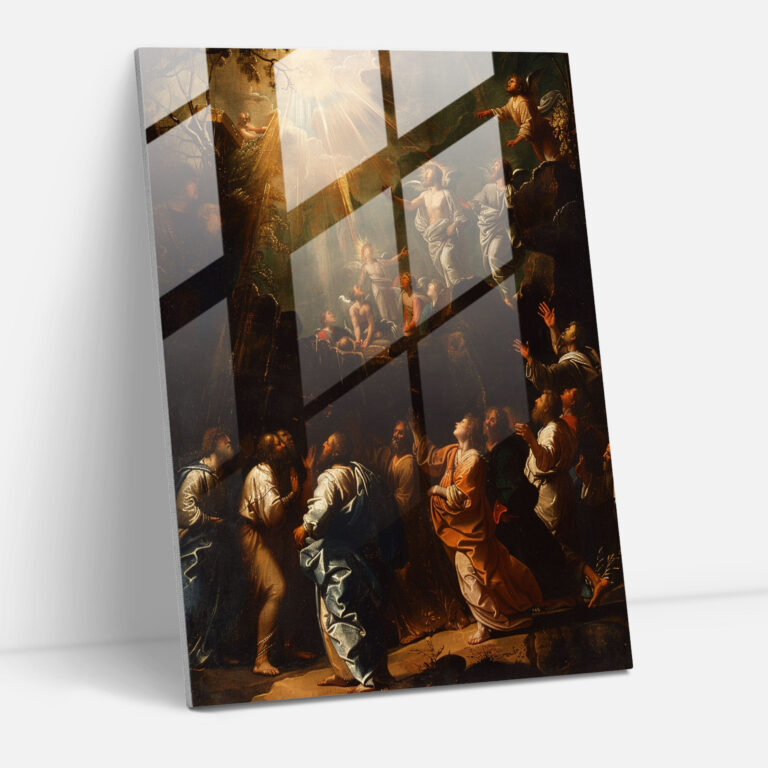 Raffaello Sanzio Glass Wall Art Home Decoration - Raffaello Sanzio, Home Decoration, Glass Art, Modern Art